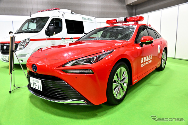 東京消防庁トヨタMIRAI 査察広報車(東京国際消防防災展2023)