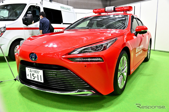東京消防庁トヨタMIRAI 査察広報車(東京国際消防防災展2023)