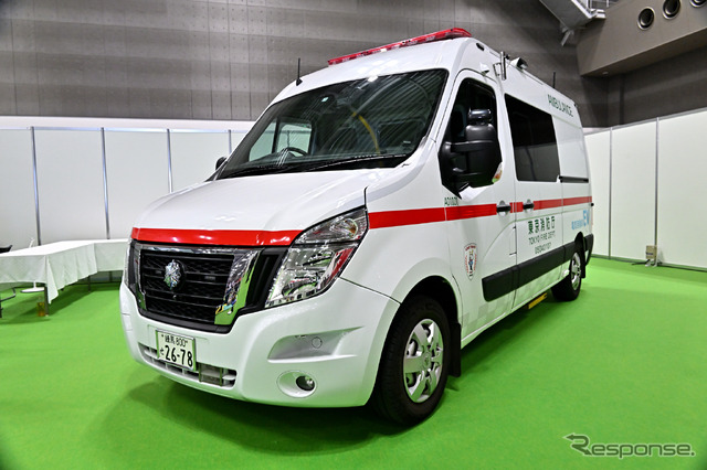 東京消防庁日産NV400救急車(東京国際消防防災展2023)