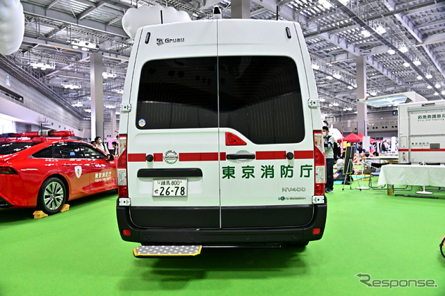 東京消防庁日産NV400救急車(東京国際消防防災展2023)