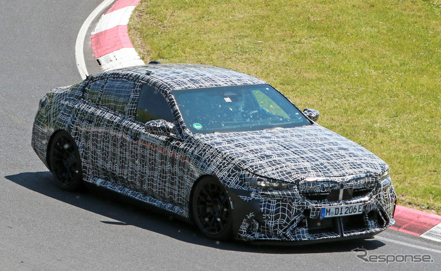 BMW M5 次期型プロトタイプ(スクープ写真)