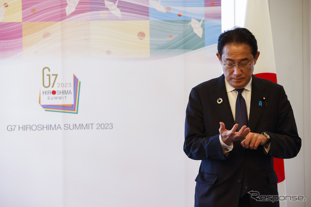 広島サミットを主催した岸田首相