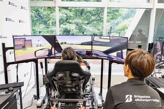ブリヂストンがe-モータースポーツに本気!本格ドライビングレッスンが凄すぎる
