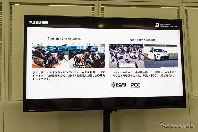 ブリヂストンがe-モータースポーツに本気!本格ドライビングレッスンが凄すぎる