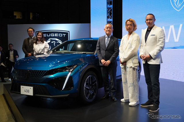新型 プジョー 408 発表会