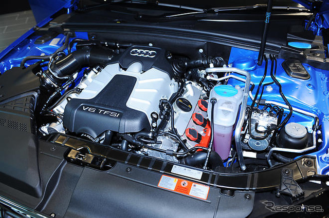 【アウディ S4 新型発表】写真蔵…燃費と出力を両立したフラッグシップ