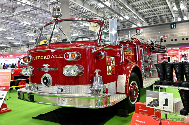 アメリカン・ラフランス900シリーズポンプ車(東京国際消防防災展2023)