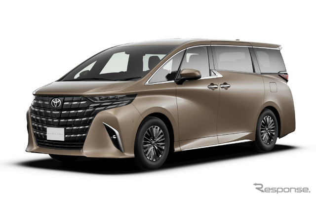 トヨタ アルファード エクスクルーシブ ラウンジ(ハイブリッド・E-Four)(プレシャスレオブロンド)<オプション装着車>