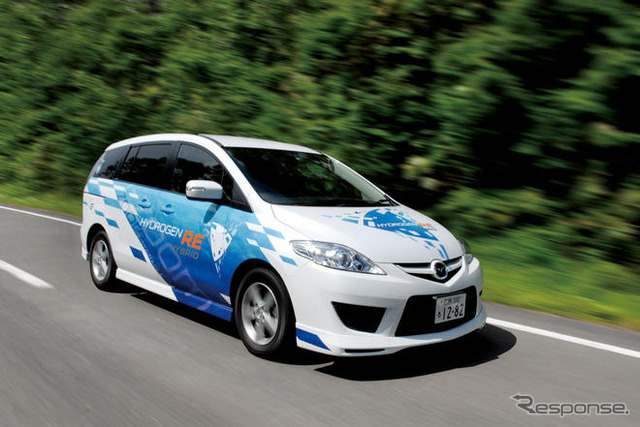 マツダ、水素ハイブリッド自動車のリース販売開始