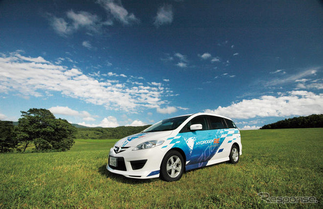 マツダ、水素ハイブリッド自動車のリース販売開始