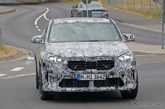 BMW X2 Mパフォーマンス 次期型プロトタイプ(スクープ写真)