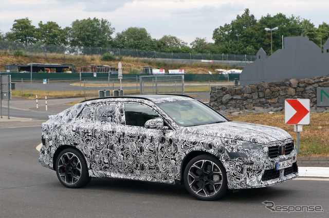BMW X2 Mパフォーマンス 次期型プロトタイプ(スクープ写真)