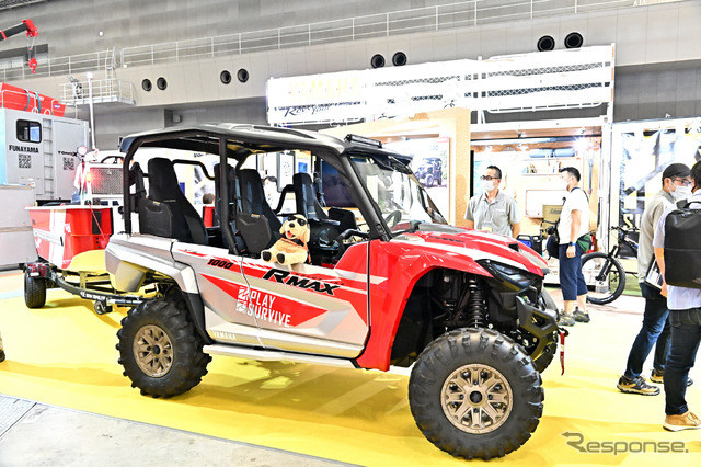ヤマハ・ウルヴァリンRMAX4 1000(東京国際消防防災展2023)