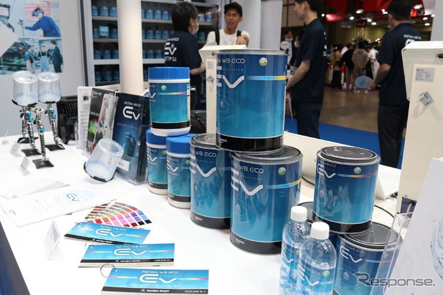 塗料はオール水性の新時代! 関西ペイントのラインアップ…オートサービスショー2023