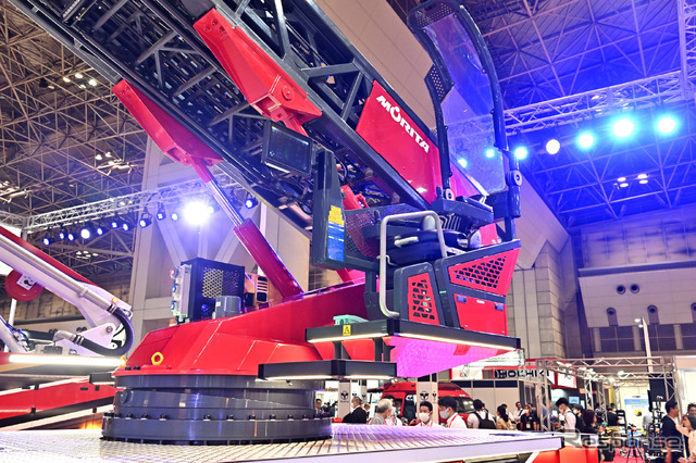 モリタ・ロイカ・エアリアルラダー(東京国際消防防災展2023)