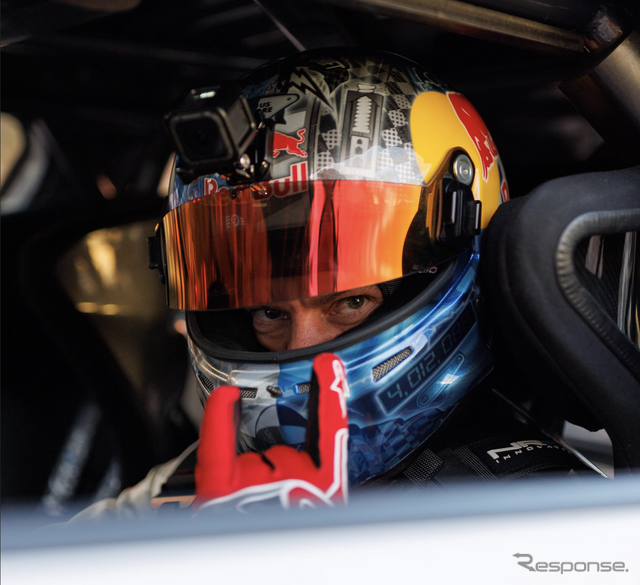 ドライバーを務めるマッド・マイク選手