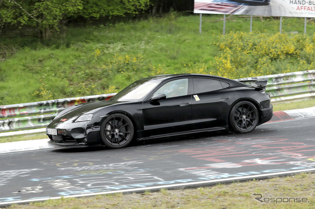 ポルシェ タイカン GT プロトタイプ(スクープ写真)
