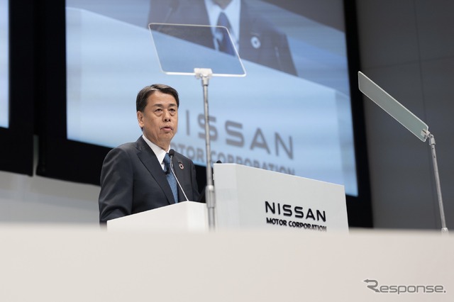 日産自動車の第124回定時株主総会での内田社長