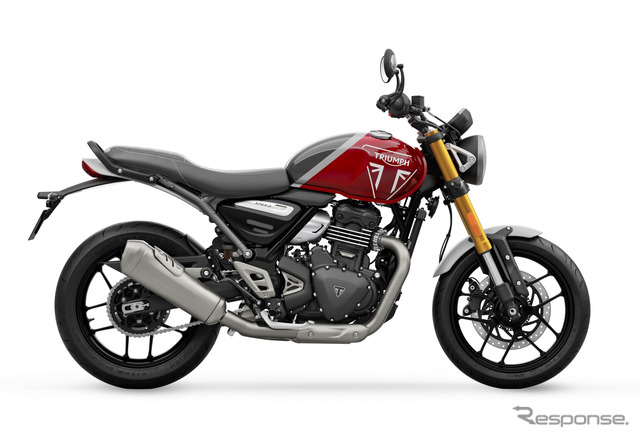 トライアンフ スピード400(カーニバルレッド)