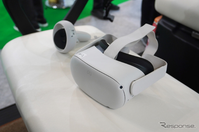 「自治体・公共Week2023 スマートシティEXPO」では低速モビリティをVR体験できるコンテンツも用意