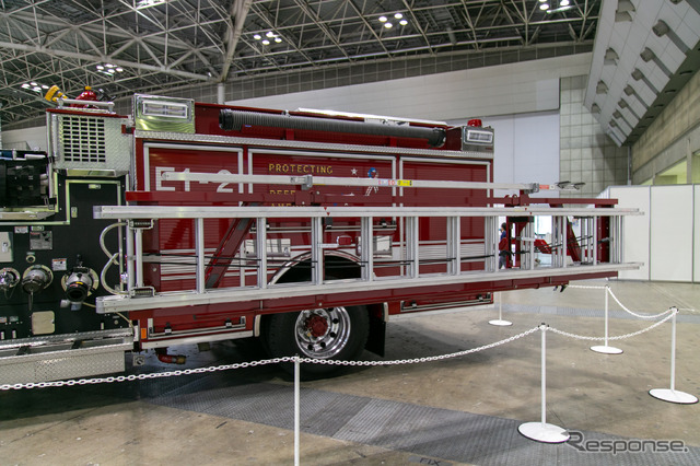 基地から米軍の消防車が集結! 海外の非常ベル体験も…東京国際消防防災展2023
