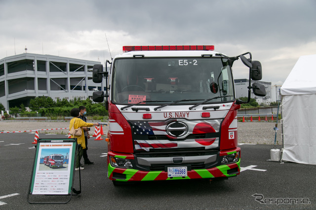基地から米軍の消防車が集結! 海外の非常ベル体験も…東京国際消防防災展2023