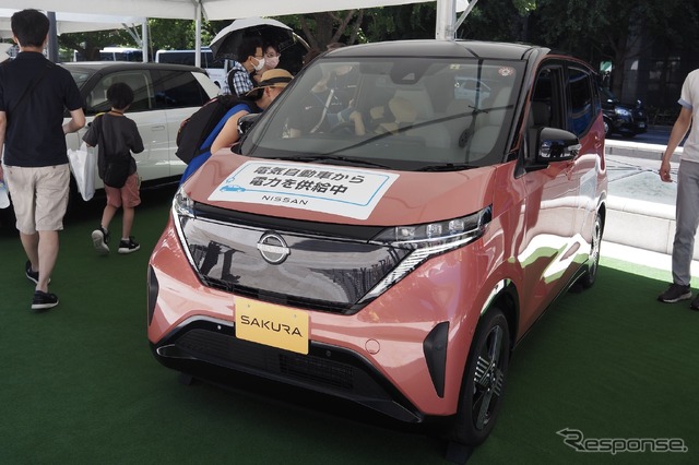 日産サクラ(E-Tokyoキックオフ)