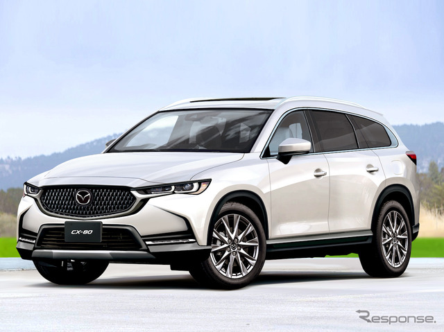 マツダ CX-80 市販型 予想CG