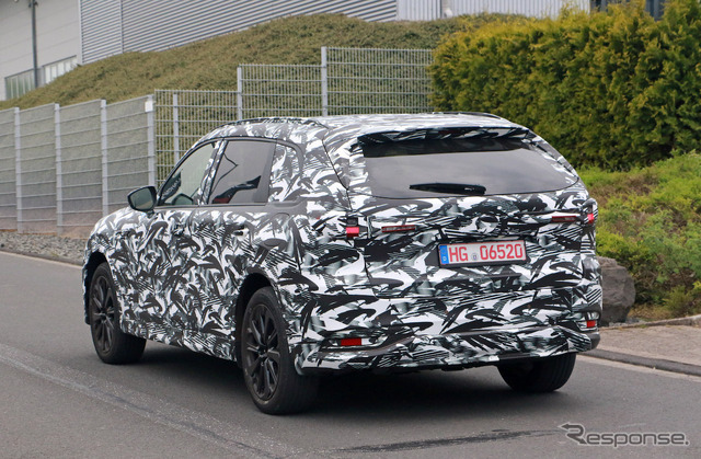 マツダ CX-80 市販型プロトタイプ(スクープ写真)