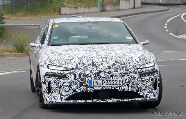 アウディ RS6 e-tron 市販型プロトタイプ スクープ写真