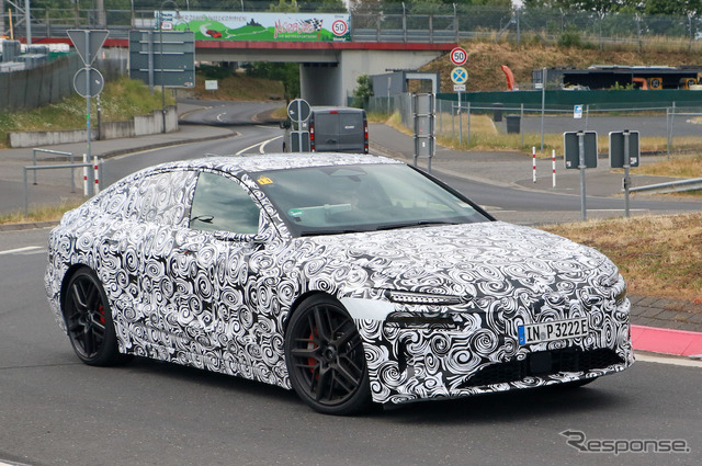アウディ RS6 e-tron 市販型プロトタイプ スクープ写真