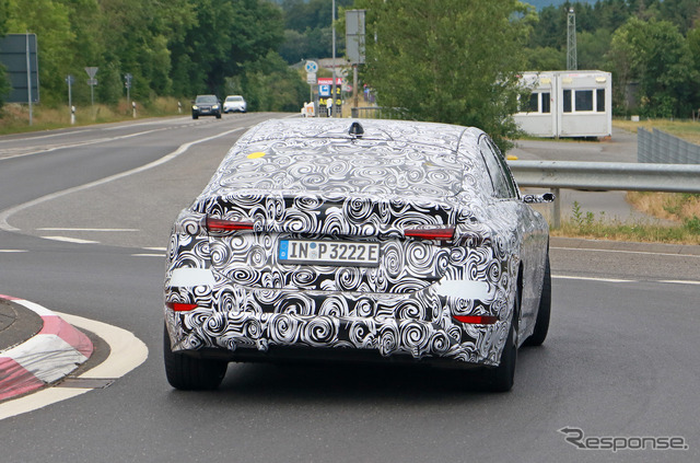 アウディ RS6 e-tron 市販型プロトタイプ スクープ写真