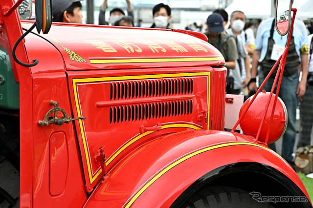 ニッサン180型消防ポンプ自動車(東京国際消防防災展2023)