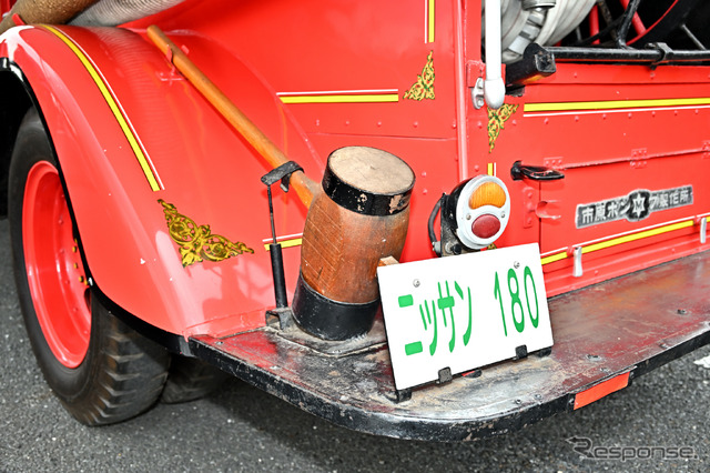 ニッサン180型消防ポンプ自動車(東京国際消防防災展2023)