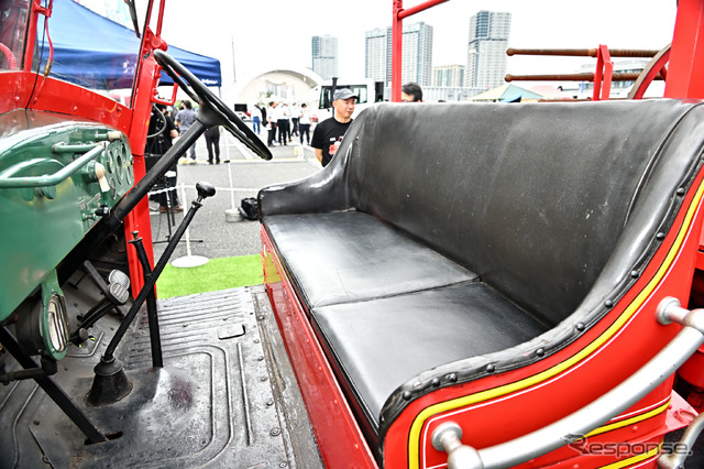 ニッサン180型消防ポンプ自動車(東京国際消防防災展2023)