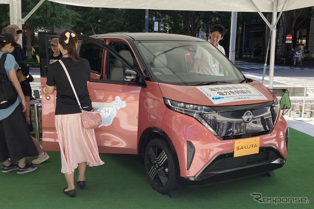 日産サクラ（E-Tokyoキックオフ）