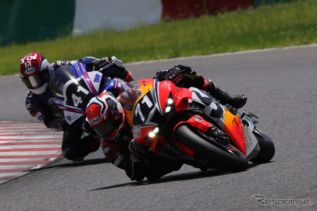 2日間総合6番手のTeam SAKURAI HONDA