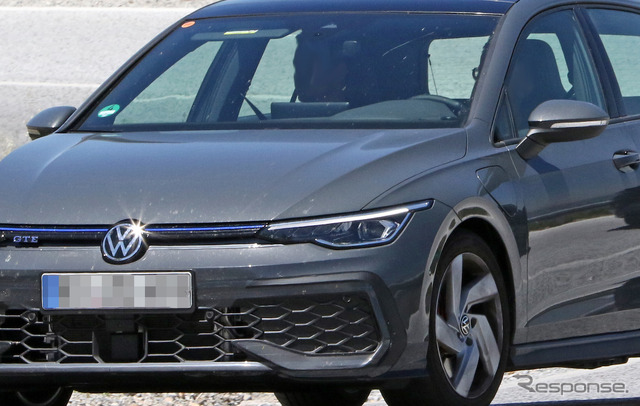 VW ゴルフ GTE 改良新型プロトタイプ(スクープ写真)