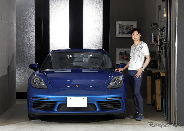 くるまマイスター元さんと、愛車のポルシェ 718ケイマン