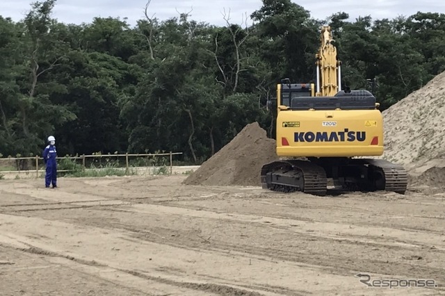 テクノレンタル、コマツカスタマーサポート(建設技術実証フィールド)