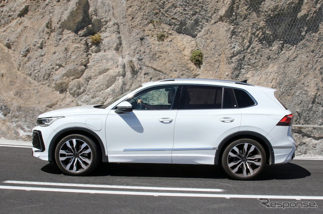 VW ティグアン PHEV 次期型プロトタイプ(スクープ写真)
