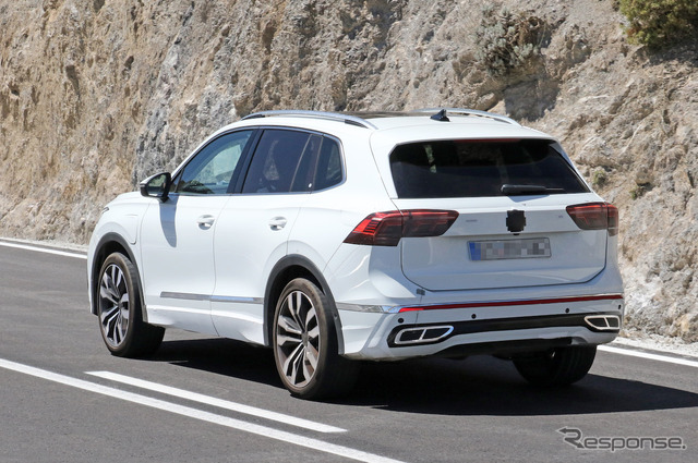 VW ティグアン PHEV 次期型プロトタイプ(スクープ写真)