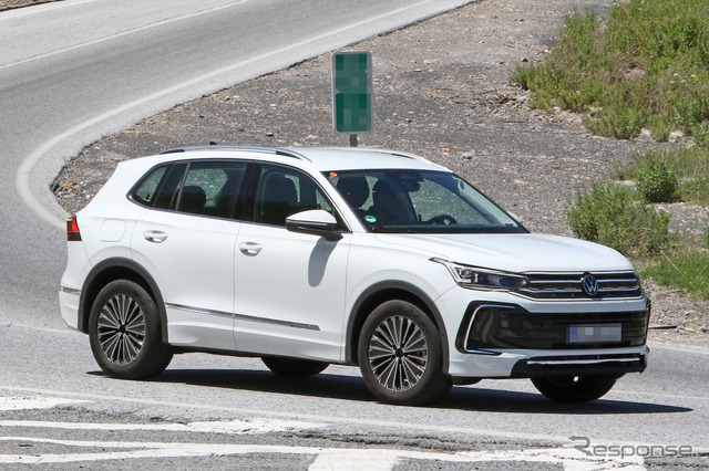 VW ティグアン PHEV 次期型プロトタイプ(スクープ写真)