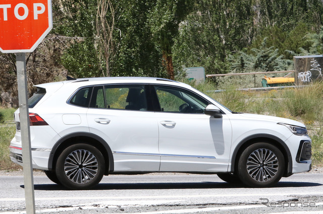 VW ティグアン PHEV 次期型プロトタイプ(スクープ写真)