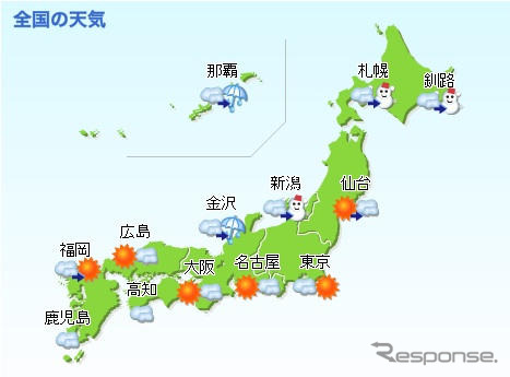 高速道路1000円スタート、午前の渋滞は軽微