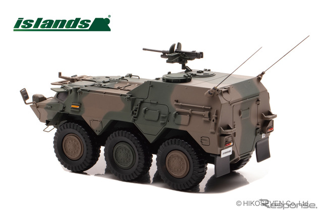 陸上自衛隊82式指揮通信車(1/43スケール)