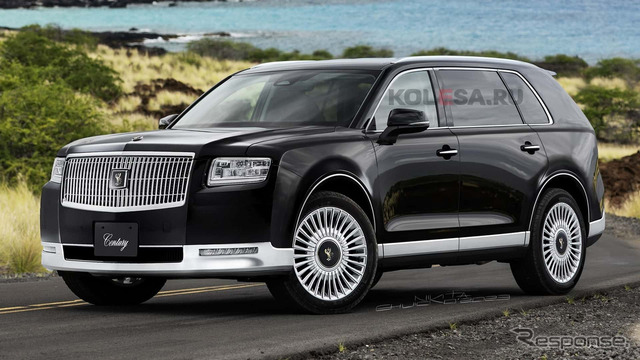 トヨタ センチュリーSUV(仮)予想CG