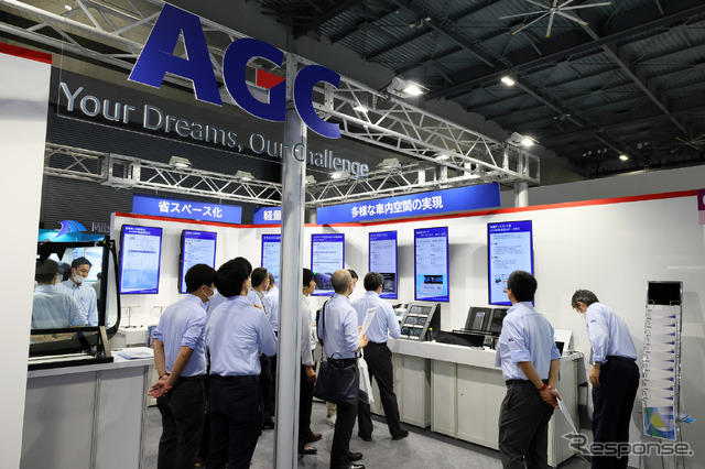 AGCブース(人とくるまのテクノロジー展2023 名古屋)