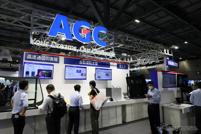 AGCブース(人とくるまのテクノロジー展2023 名古屋)