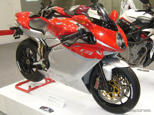 【東京モーターサイクルショー09】イタリアンモーターサイクルの官能美…MVアグスタ